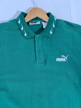 Vintage 1990's Puma Green Polo Sz. XL