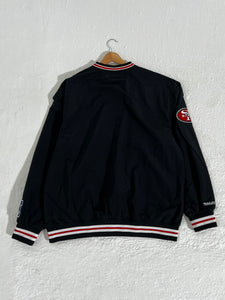 San Francisco 49ers Mitchell & Ness Windbreaker Pullover Sz. L