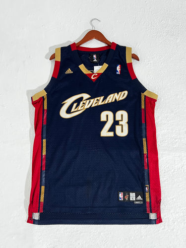 Vintage LeBron James Cleveland Cavaliers Adidas NBA Jersey Sz. L