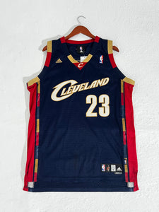 Vintage LeBron James Cleveland Cavaliers Adidas NBA Jersey Sz. L