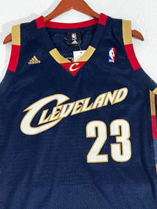 Vintage LeBron James Cleveland Cavaliers Adidas NBA Jersey Sz. L