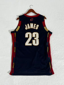 Vintage LeBron James Cleveland Cavaliers Adidas NBA Jersey Sz. L