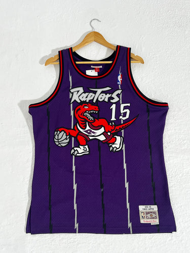 Vince Carter Toronto Raptors Retro Mitchell & Ness Swingman NBA Jersey Sz. L