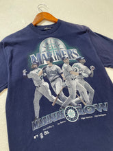 Vintage 1990's Seattle Mariners Row T-Shirt Sz. M