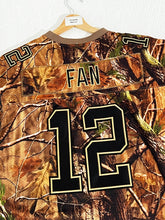Seattle Seahawks Realtree Fan #12 Jersey Sz. 52 On Field Jersey