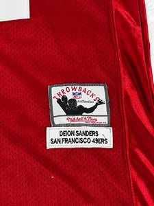 Vintage Deion Sanders San Fransisco 49ers Jersey Sz. 52 (2XL)