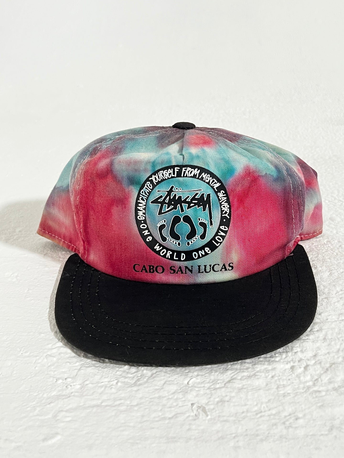 Stussy Cabo San Lucas Tie Dye Snapback Hat