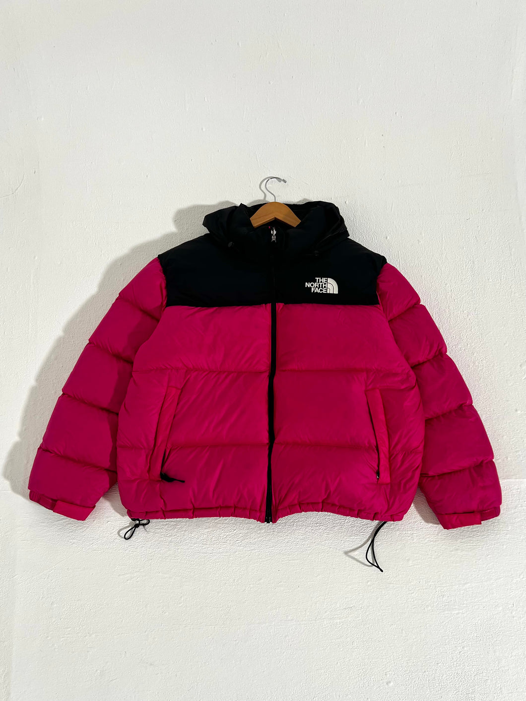 The North Face Black/Pink Puffer Jacket Sz. XXL