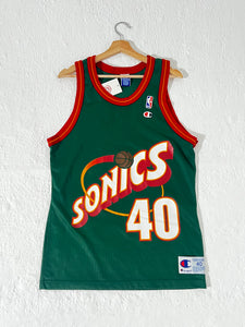 Vintage Shawn Kemp Seattle Supersonics Jersey Sz. 40