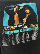 Y2K Justin Timberlake X Christina Aguilera Justified & Stripped Tour 03 Size M