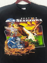 Seattle Seahawks Hawk Nest T-Shirt Sz. L
