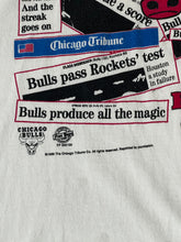 Vintage 1990 Chicago Bulls Record Start T-Shirt Sz. M