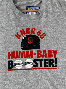 Vintage San Fransisco Giants Humm-Baby Booster T-Shirt Sz. L