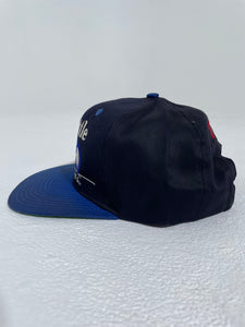 Vintage 1990's Black/Blue  Seattle Seahawks Snapback Hat