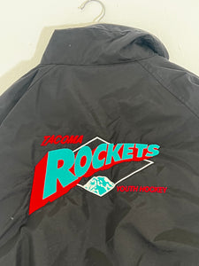 Vintage 1990's Washington Tacoma Rockets Hockey Jacket Sz. XL