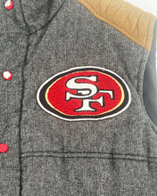 Vintage 2000's NFL San Fransisco 49ers Puffer Vest Jacket Sz. XXL