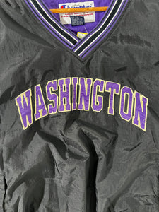 Vintage 1990's University of Washington UW Huskies Pullover Jacket Sz. XL