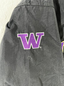 Vintage 1990's University of Washington UW Huskies Pullover Jacket Sz. XL