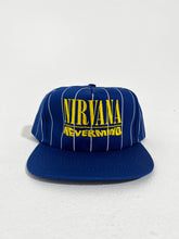 Vintage 1990's Nirvana Nevermind Pinstripe Snapback Hat