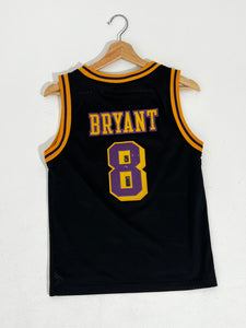 Vintage 1990's Kobe Bryant Cursive Los Angeles Lakers Black Jersey Sz. M