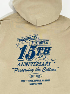 TBNW 15th Anniversary "Preserve the Culture" Cream Hoodie