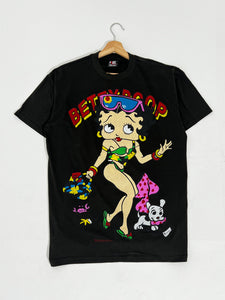 Vintage 1990's BOOTLEG BETTY BOOP AOP Bikini T-Shirt Sz. XL