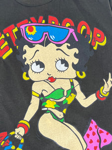 Vintage 1990's BOOTLEG BETTY BOOP AOP Bikini T-Shirt Sz. XL