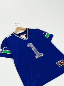 Mitchell & Ness, Shirts, New M Warren Moon Football Jersey By Mitchell  Ness Throwbacks Authentics