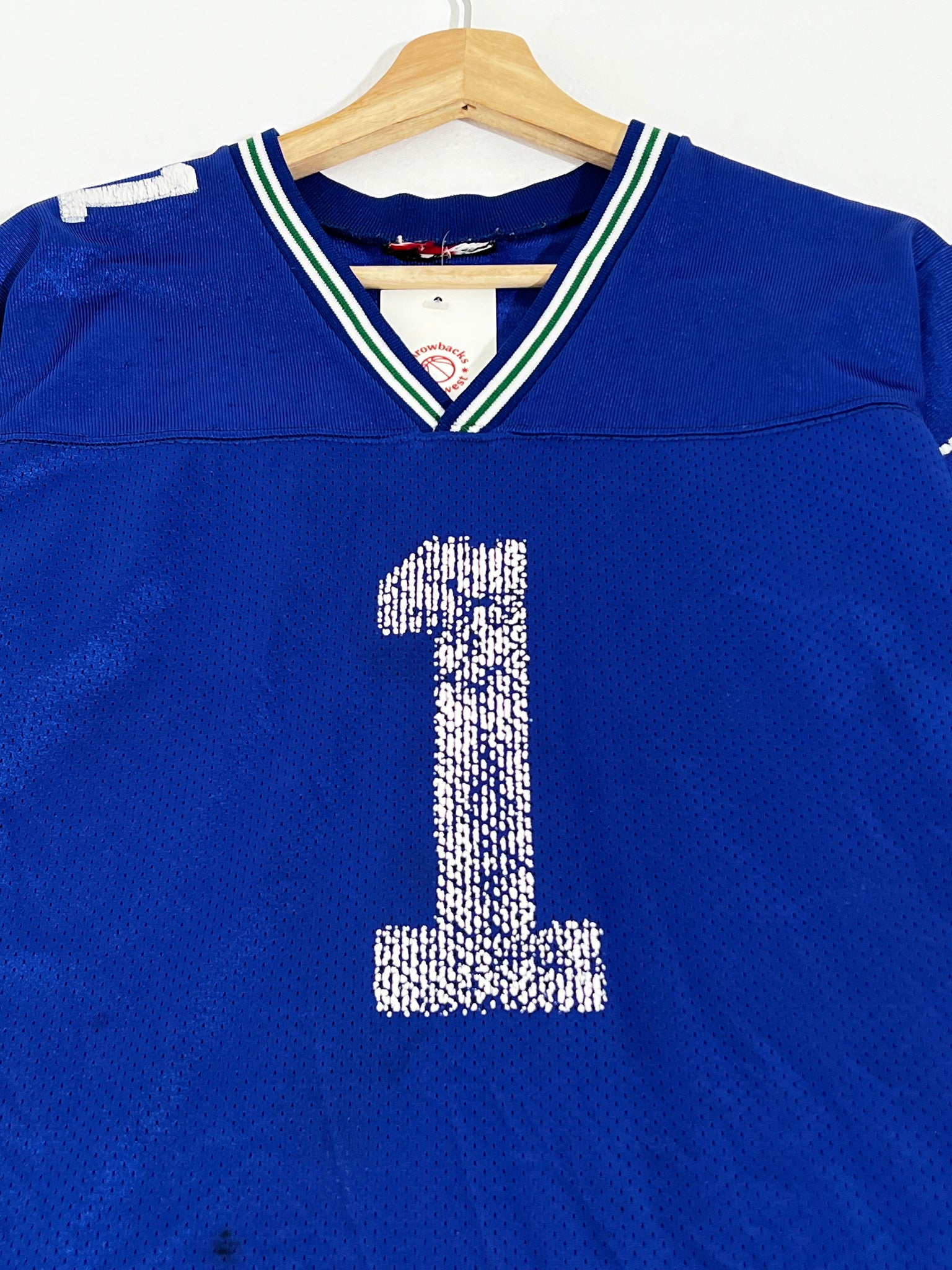 Vintage Starter NFL Seattle Seahawks Warren Moon #1 Jersey - Men's Med