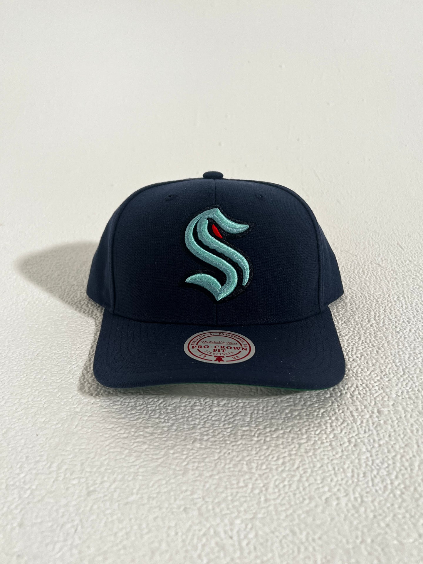 Seattle Kraken Mitchell & Ness Navy Snapback Hat