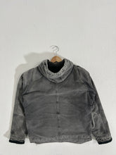 Vintage Carhartt Gray Zip-Up Hooded Jacket Sz. M
