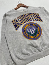 Vintage 1990's UW University of Washington Crest Crewneck Sz. L