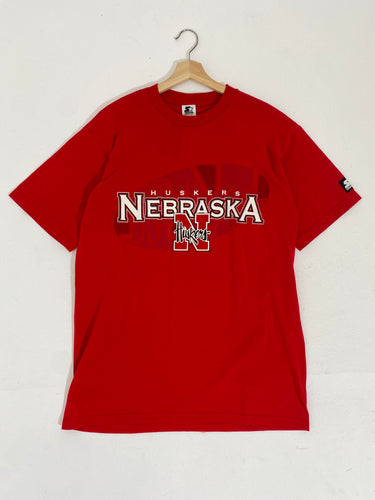 Vintage STARTER University of Nebraska T-Shirt Sz. M