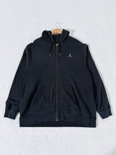 Air Jordan Black Zip-Up Jacket Sz. 2XL