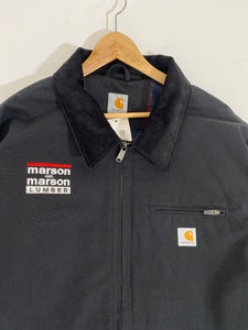 Vintage 1990's Black Carhartt Construction Jacket Sz. XXXL