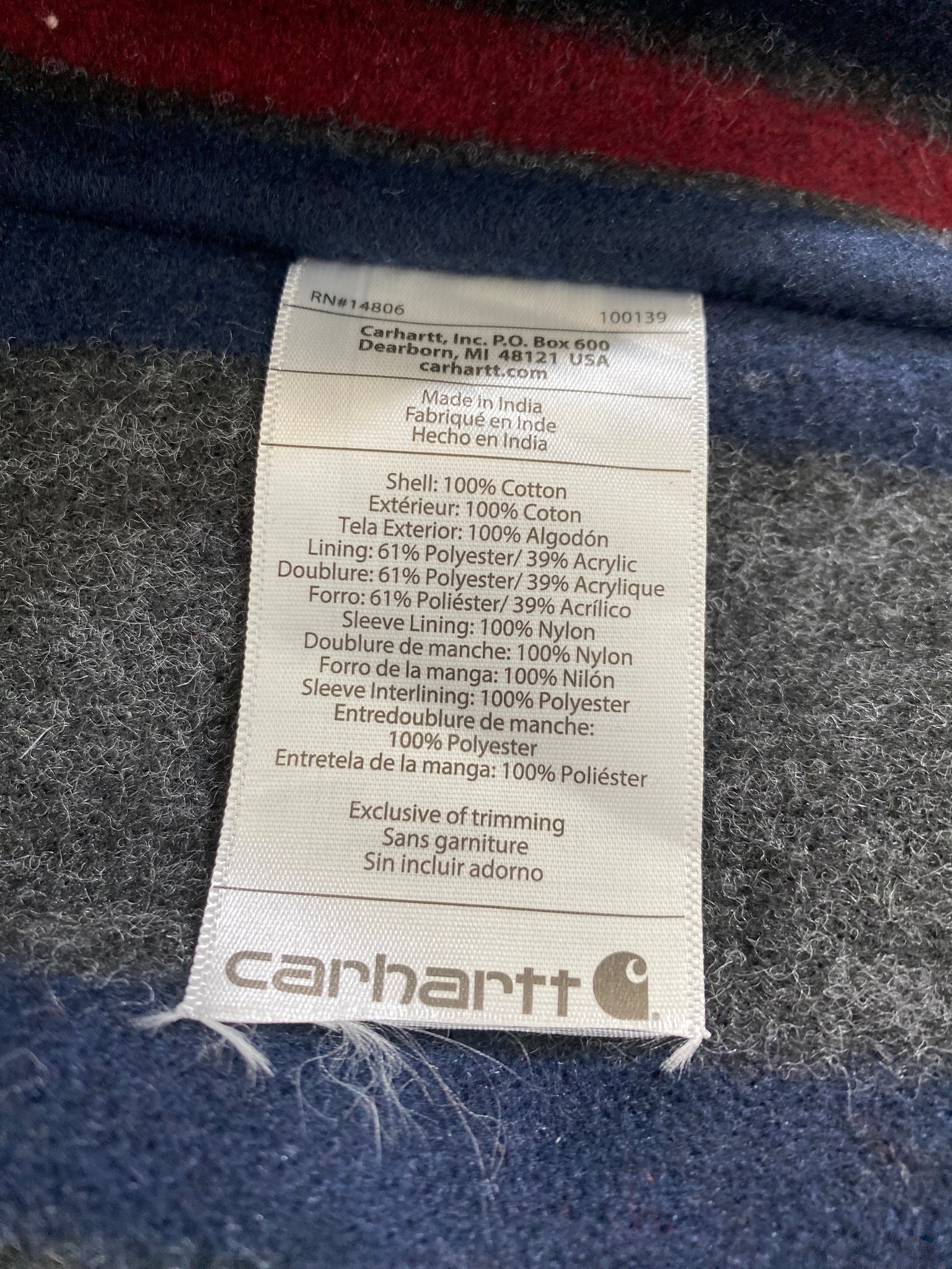 Carhartt - Men's 44 x 30 Gray Full Swing Relaxed Fit Pants Work