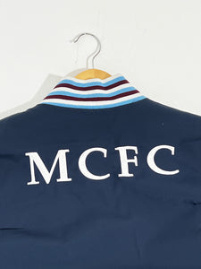 Y2K UMBRO Manchester City Soccer Zip-Up Jacket Sz. XL