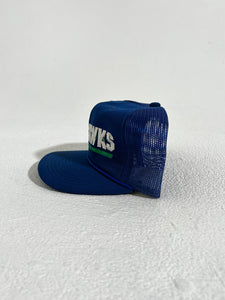 Vintage Seattle Seahawks Sports Specialties Blue Trucker Hat