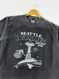 Seattle World's Vintage Fair '24 Shadow Gray T-Shirt