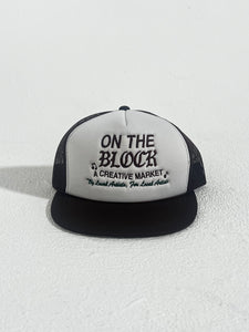 On the Block '24 Brown/White Trucker Hat
