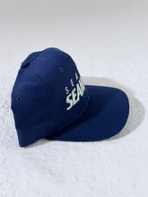 Vintage 1990's Seattle Seahawks Snapback New Era Hat