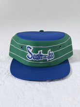 Vintage 1980's Seattle Seahawks Pillbox Snapback Hat