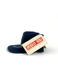 Vintage 1990's American Needle Seattle Mariners Big Logo Snapback Hat