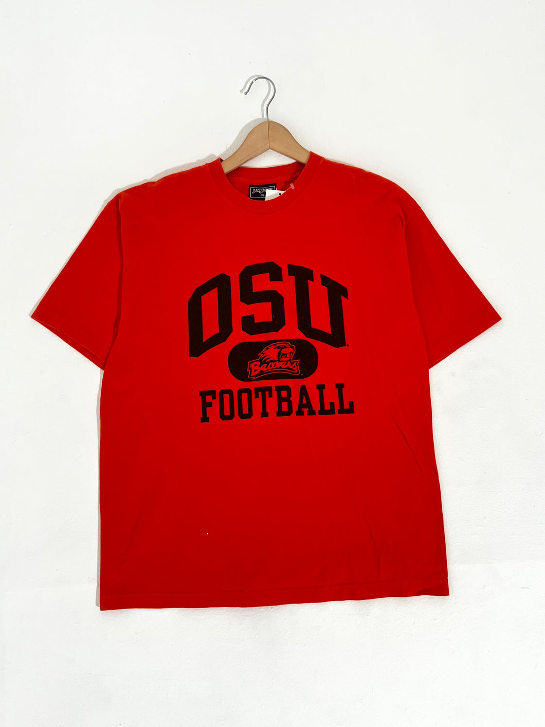 Oregon State University Beavers Football Orange T-Shirt Sz. XL