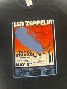 Vintage 1990's Led Zeplin Tampa Stadium T-Shirt Sz. XL