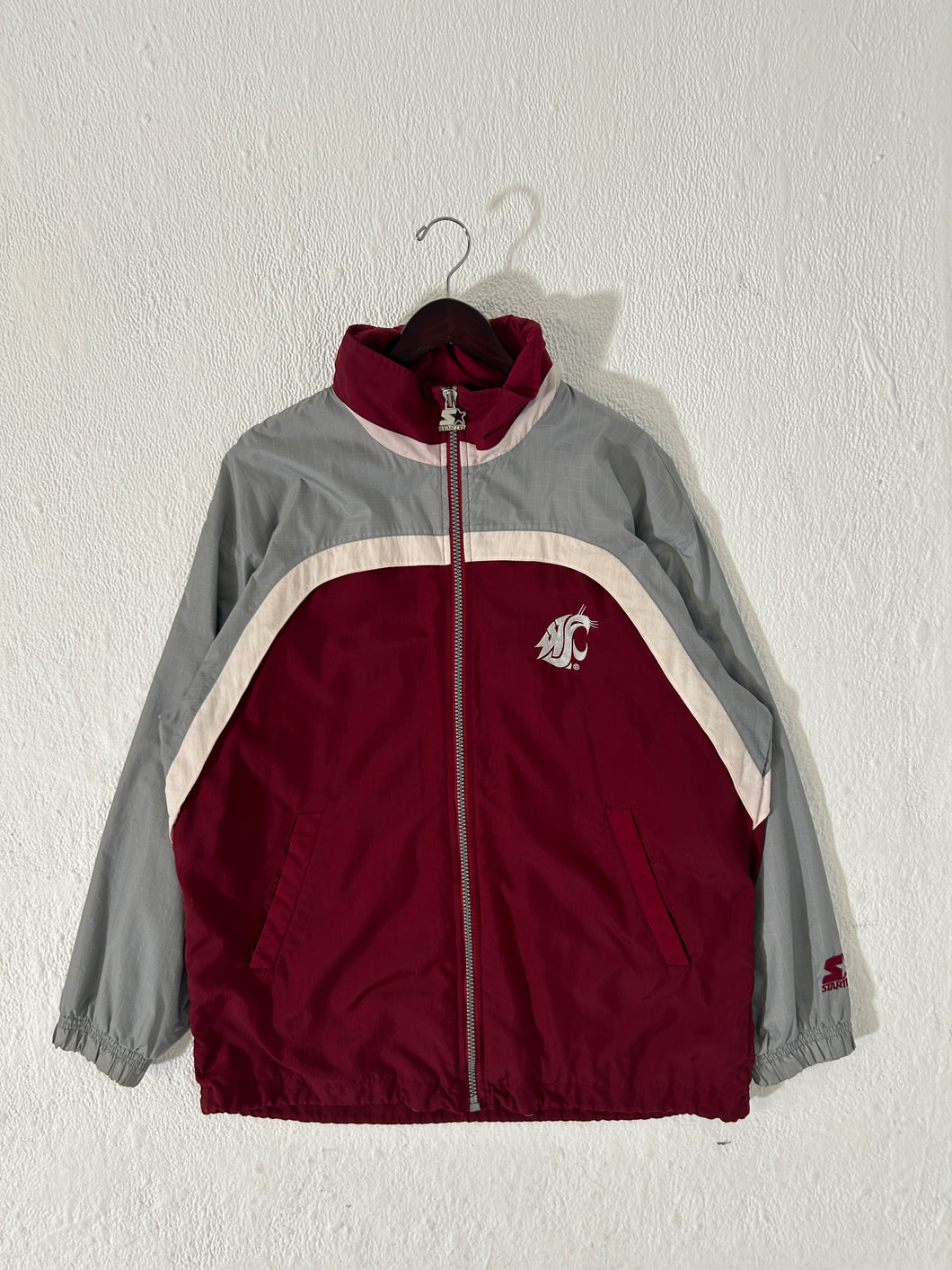 Vintage WSU Cougars Zip Up Jacket Sz. L