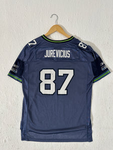 Vintage Y2K Seattle Seahawks Joe Jurevicius #87 Jersey Sz. XL (Y)