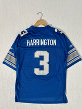 Detroit Lions Harrington Jersey #3 Sz L