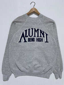 RS Vintage 1990s Bend High Alumni Puff Print Crewneck Sz. M