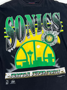 Vintage Seattle SuperSonics Magic Johnson T-Shirt Sz. L